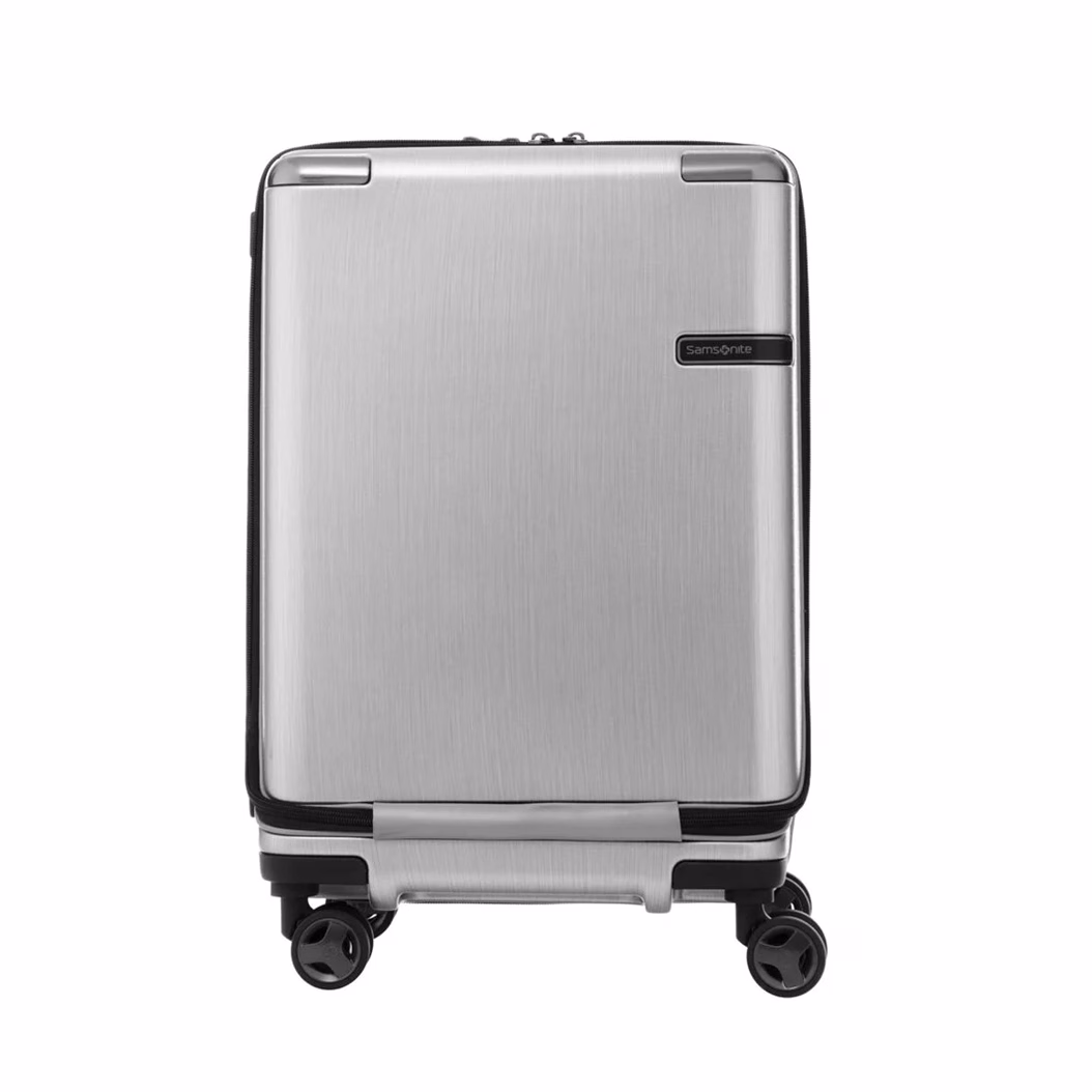 EVOA F.PKT Samsonite Hard Trolley – Silver, Small | Samsonite Suitcase - Baginnov evoa f.pkt samsonite hard trolley
