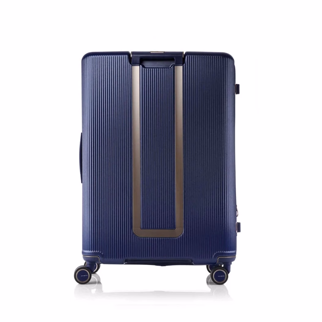 Samsonite Minter Large Navy Hard Trolley – Durable & Stylish Spinner Suitcase - Baginnov Samsonite minter