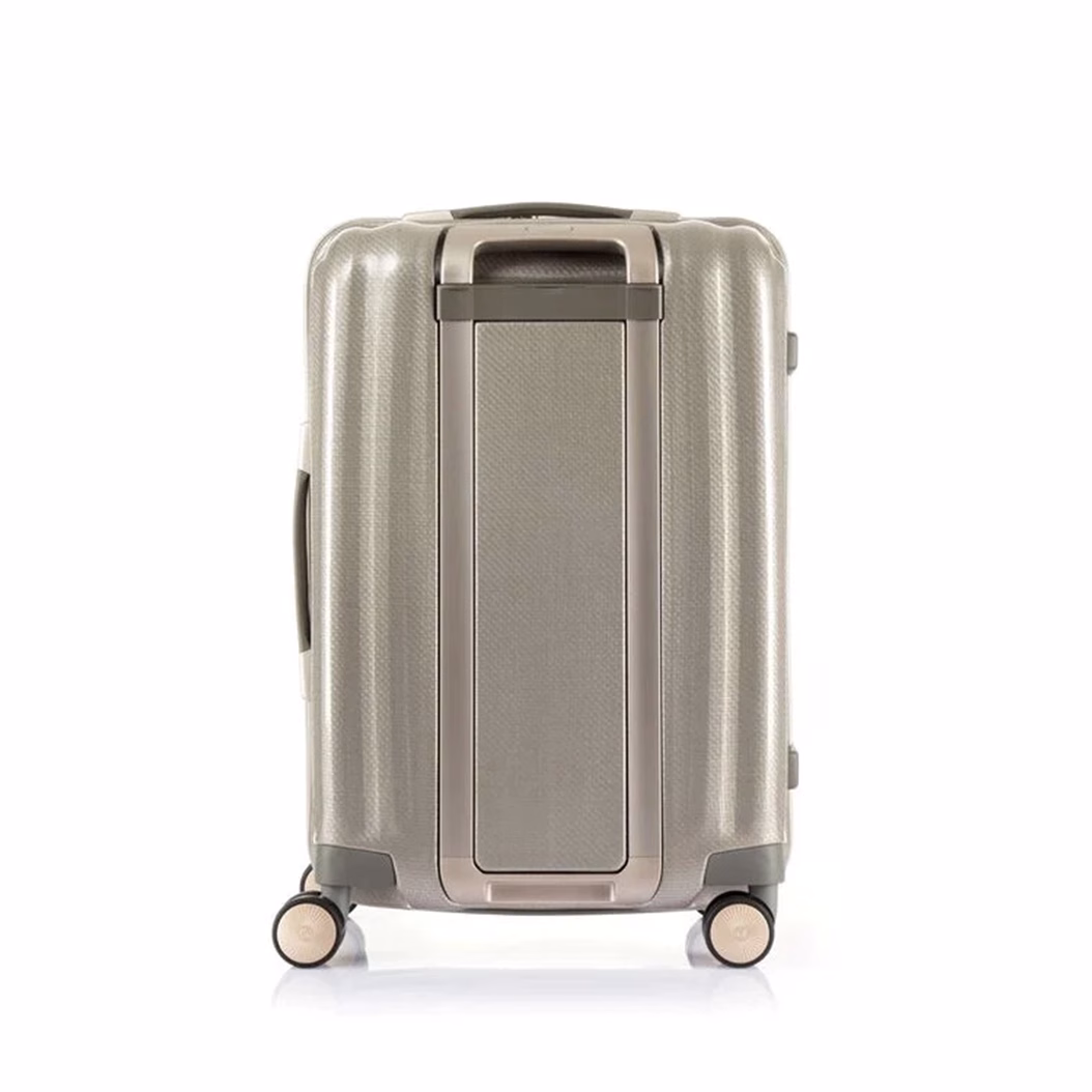Samsonite SBL Cubelite Spinner - Large Ivory Gold Hard Trolley - Baginnov Samsonite SBL Cubelite Spinner