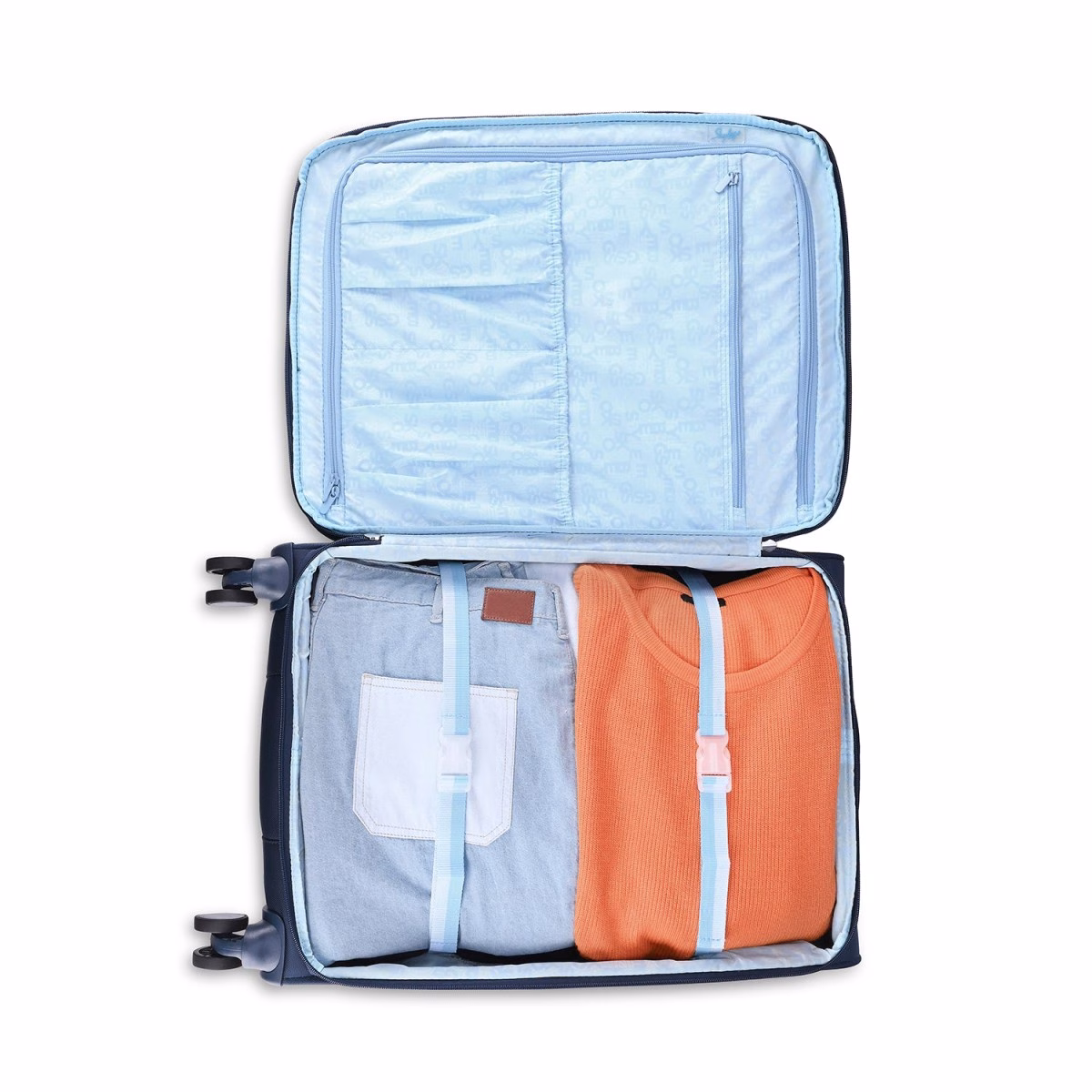 Buy Blue SKYBAGS LITEAER Soft Trolley-Luggage Large (80.5 Cms) Online - Baginnov SKYBAGS LITEAER