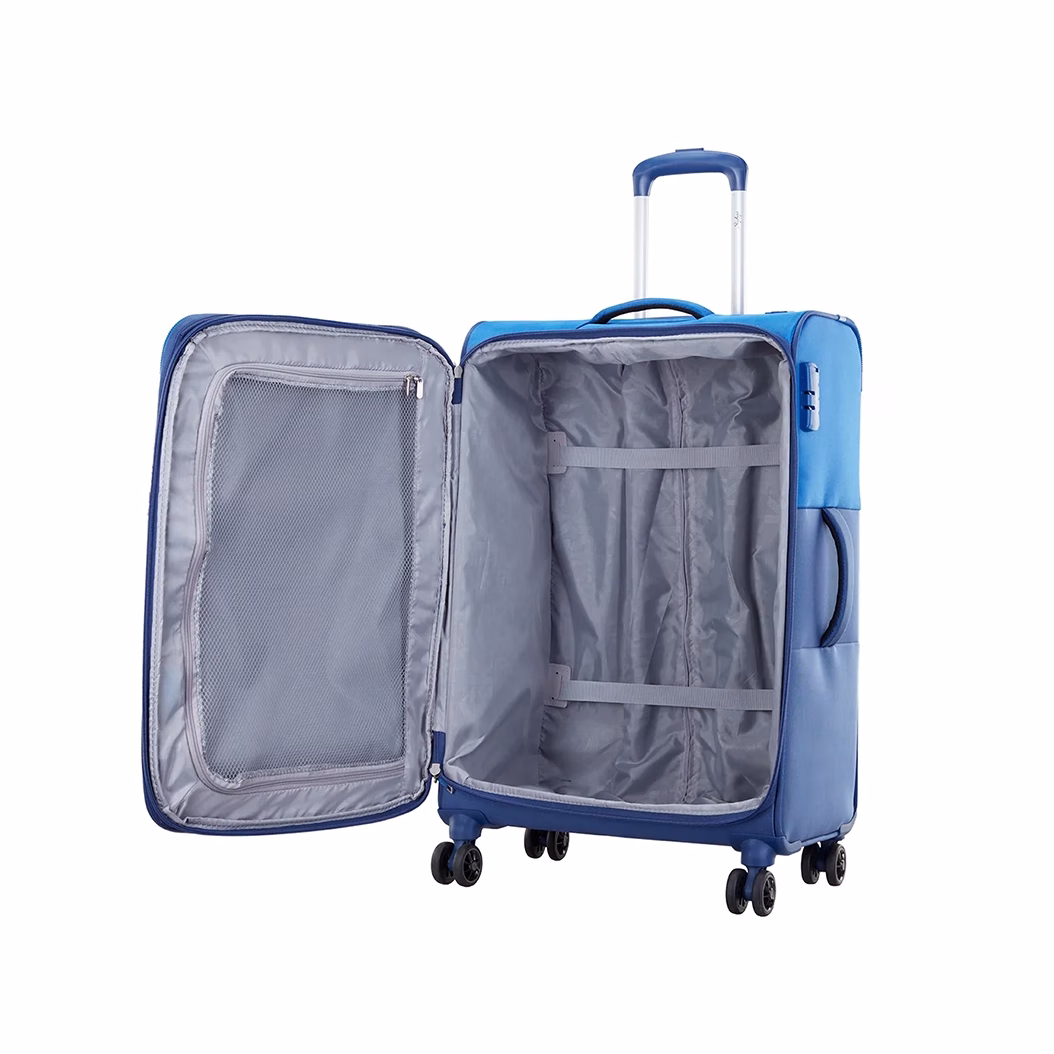 Buy Blue Skybags Snatch Soft Trolley (Medium 71cm) Online by Skybags - Baginnov skybags snatch
