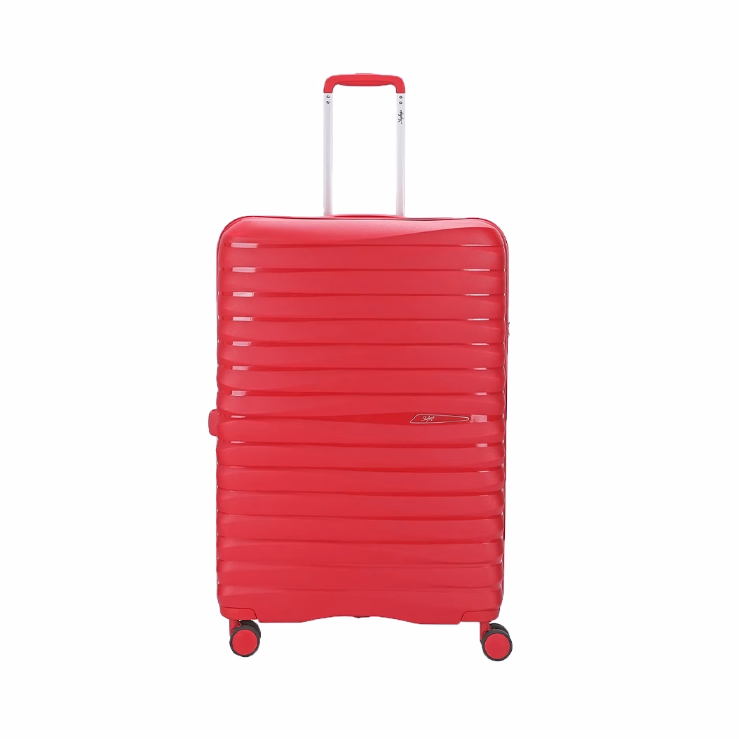 Buy Red Float Max Skybags Hard Trolley (Large, 75 cm) Online - Baginnov skybags float