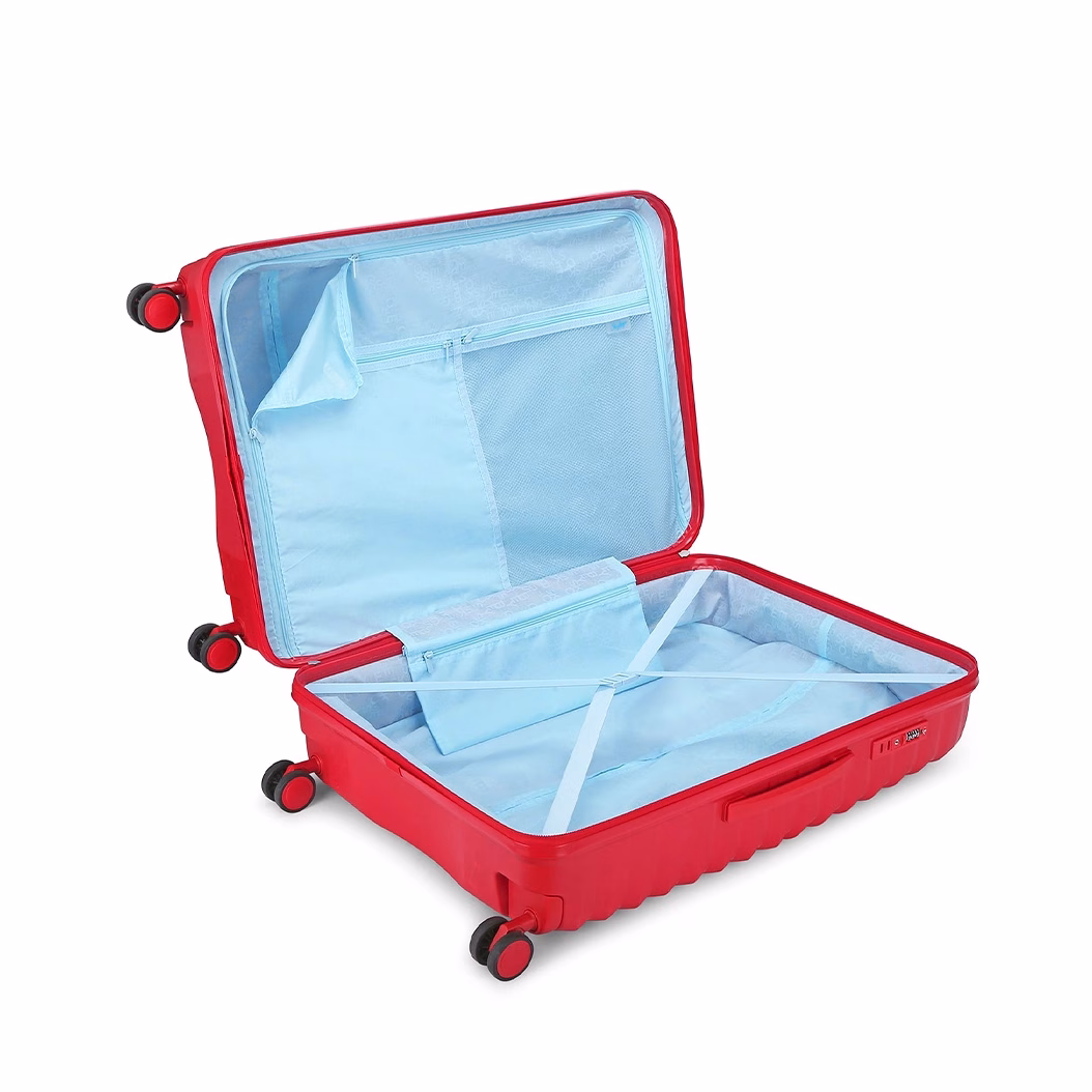 Buy Red Float Max Skybags Hard Trolley (Large, 75 cm) Online - Baginnov skybags float
