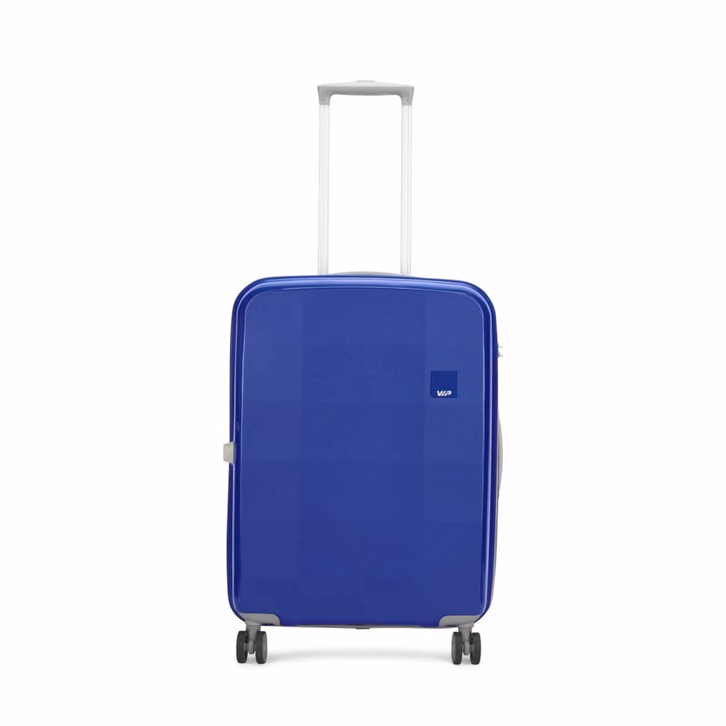 Buy VIP PIXLE-LITE STR Hard Trolley (Blue, medium 69cm) Online - Baginnov VIP PIXEL-LITE