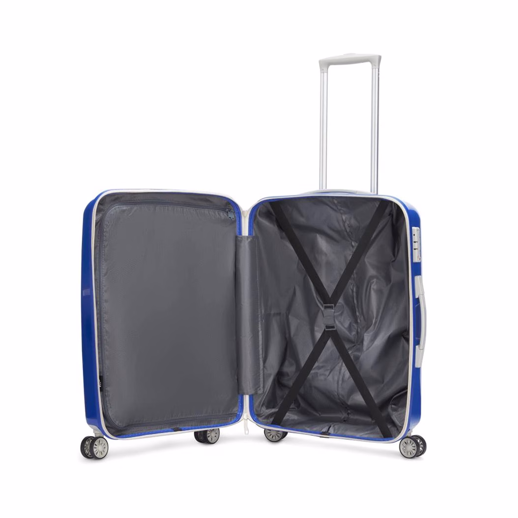Buy VIP PIXLE-LITE STR Hard Trolley (Blue, medium 69cm) Online - Baginnov VIP PIXEL-LITE