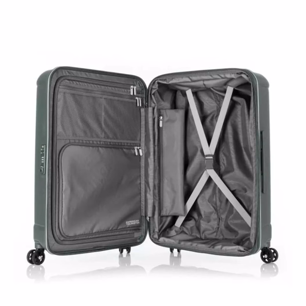 Buy DP Jungle  American Tourister TECHNUM – Large (77cm)  Hard Luggage Bag (Polycarbonate) Online - Baginnov american tourister technum