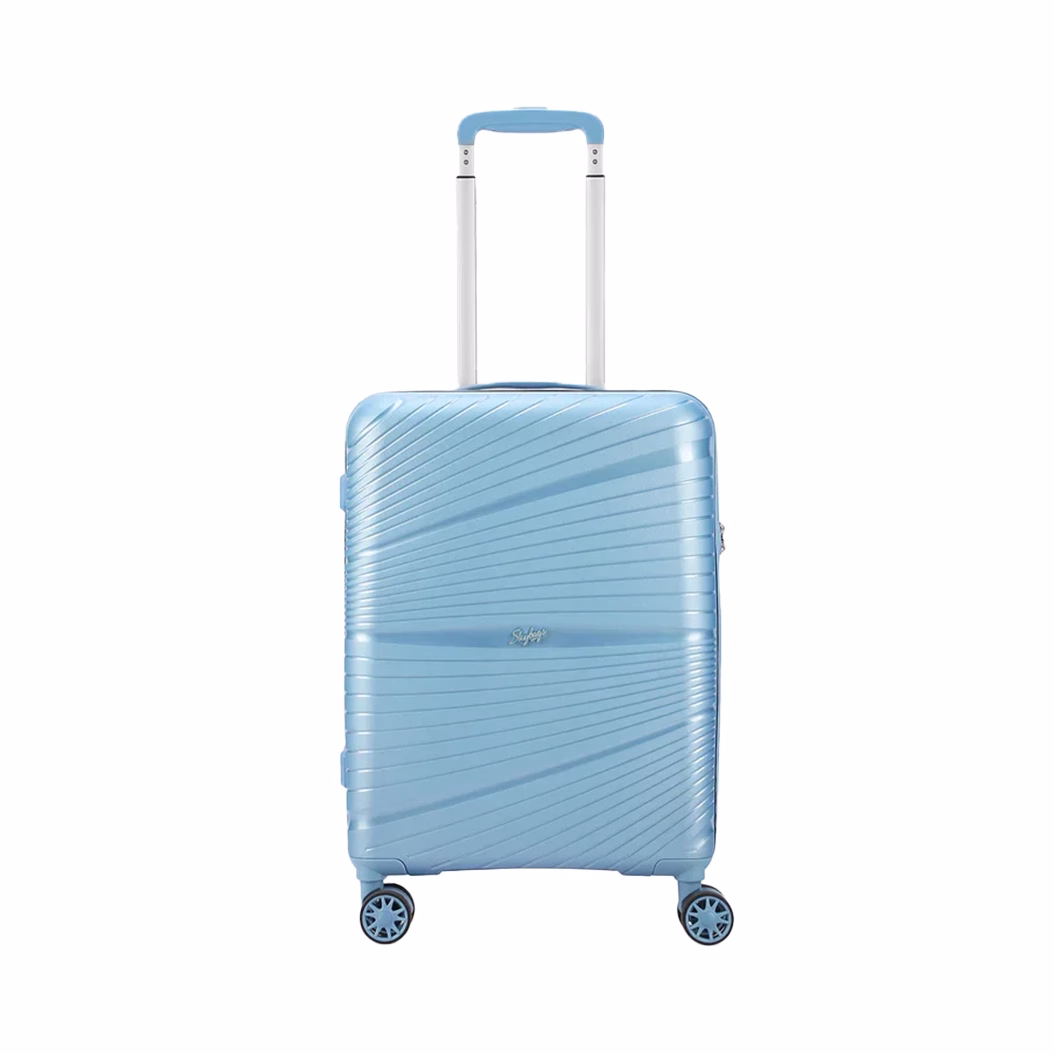 Buy Blue SKYLITE Skybags Hard Trolley (Medium 66cm) Online - Baginnov SKYLITE Skybags