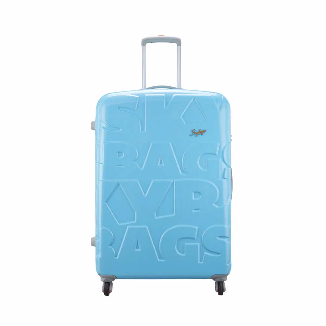 Buy Blue RAMP NXT Skybags Hard Trolley (80 Cms) Online by Skybags - Baginnov skybags ramp nxt