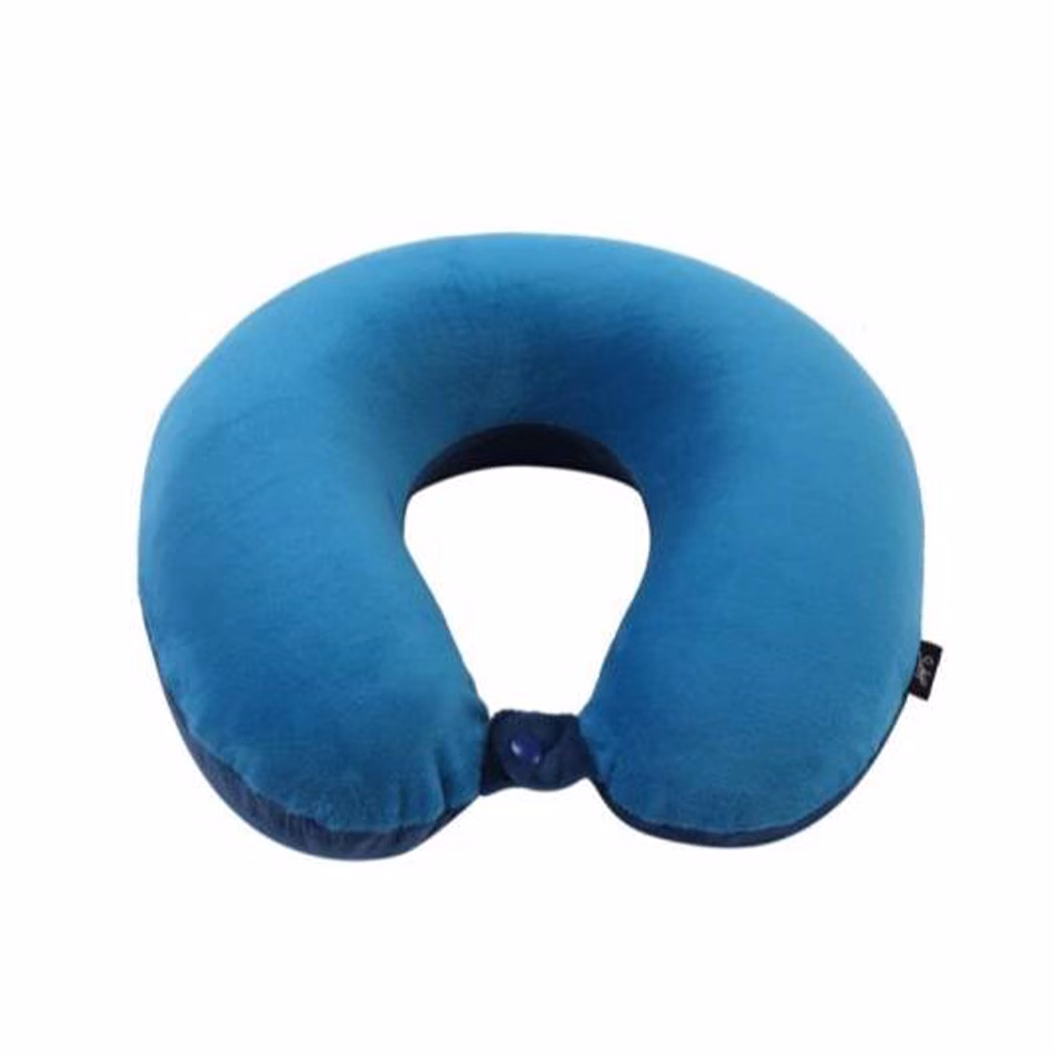 Buy Blue Skybags Memory Foam Neck Pillow Regular Size Online in India - Baginnov memory foam neck pillow