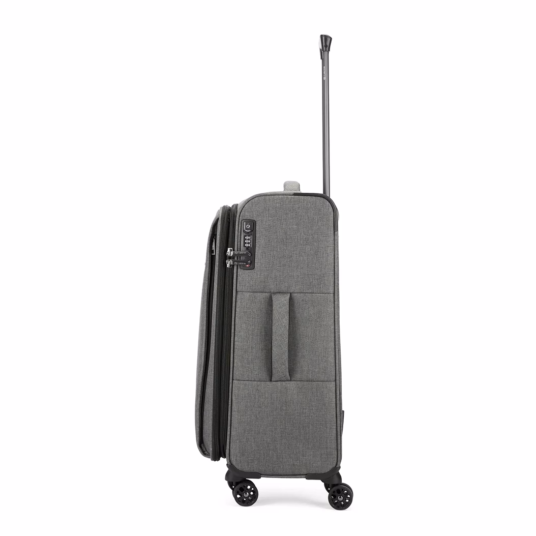 Buy Grey Salford Carlton Soft Trolley (Large, 79 cm) Online by CARLTON - Baginnov carlton salford