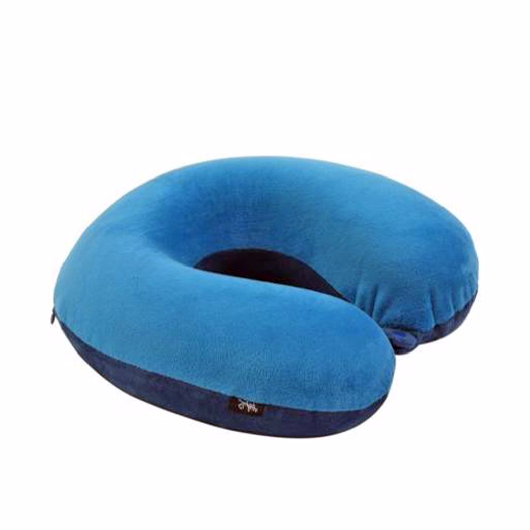 Buy Blue Skybags Memory Foam Neck Pillow Regular Size Online in India - Baginnov memory foam neck pillow