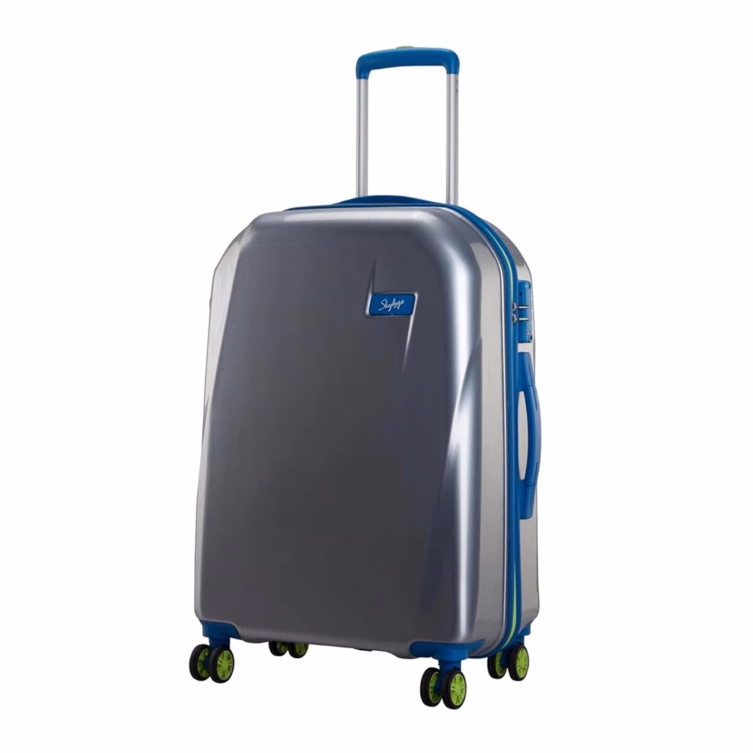 Buy Silver Skybags XPRESSIONZ Hard Trolley (75cm) Online by Skybags - Baginnov xpressionz