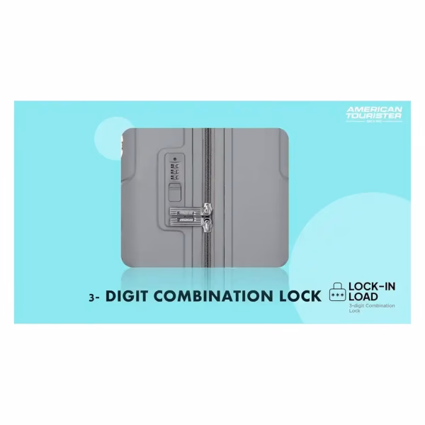 American Tourister RINIA Hard Trolley in Grey