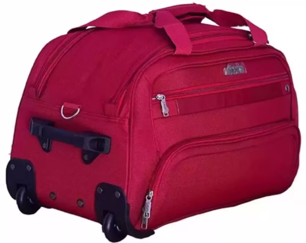 Safari Power Black Rolling Duffle Bag