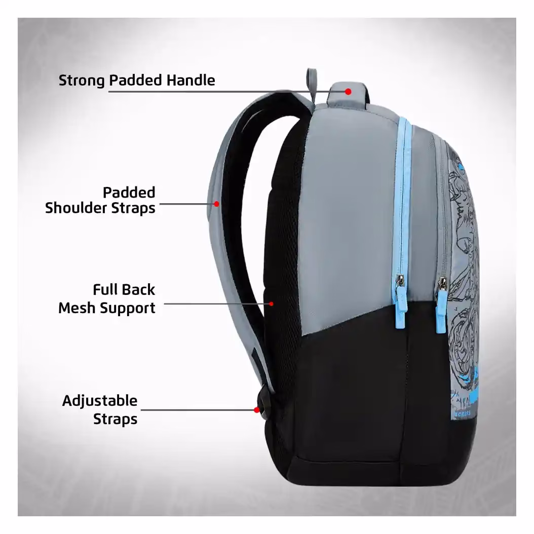 Safari Duplex Lightweight Backpack with Easy Access Pocket and Bottle Holder. - Baginnov Safari Duplex Backpack