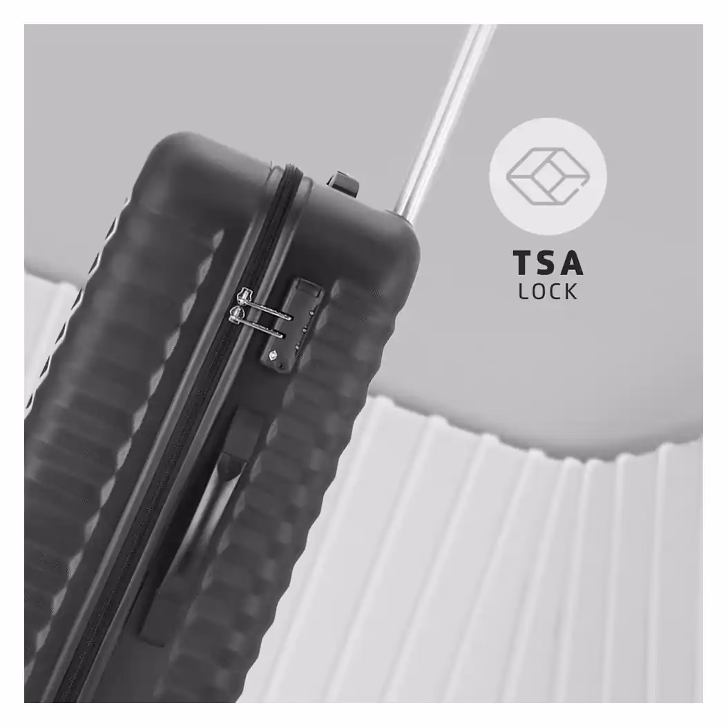 Lightweight Safari Aerodyne Cyan Trolley Bag with TSA Lock and 360° Wheels. - Baginnov Safari Aerodyne Trolley