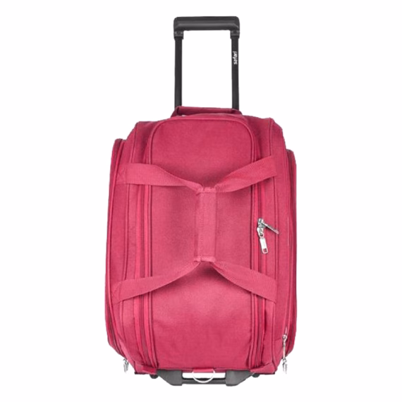 Safari Power Black Rolling Duffle Bag