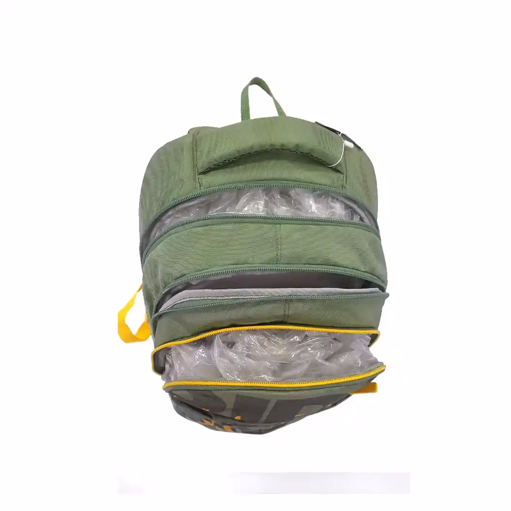 Safari TRIPLEX backpack with laptop sleeve, bottle pocket, and detailed organizer. - Baginnov Safari TRIPLEX Laptop Backpack