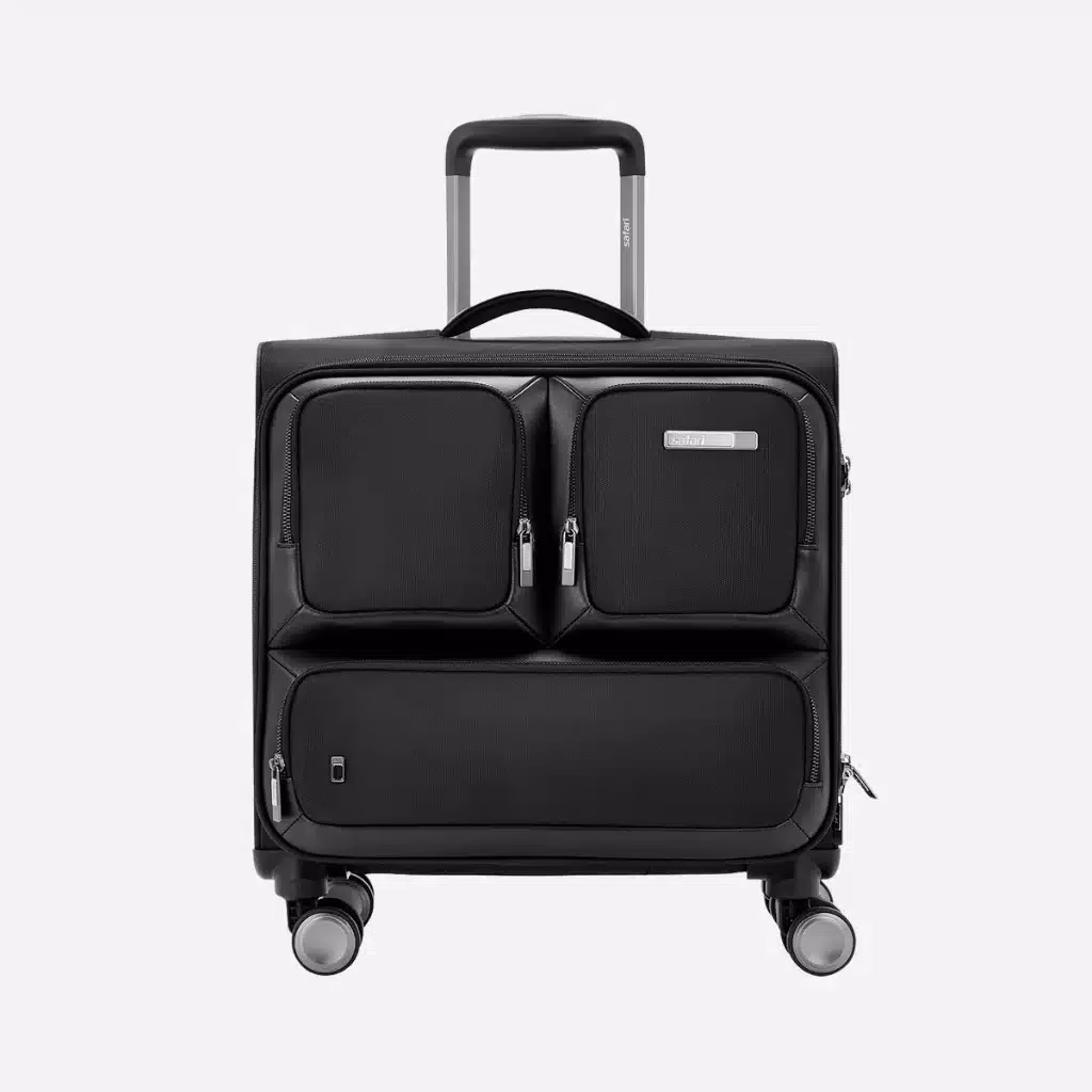 Safari Phoenix Overnighter Laptop Trolley Bag with USB charging port, TSA lock, and dual wheels. - Baginnov Buy Safari Phoenix Overnighter Laptop Trolley Bag Online