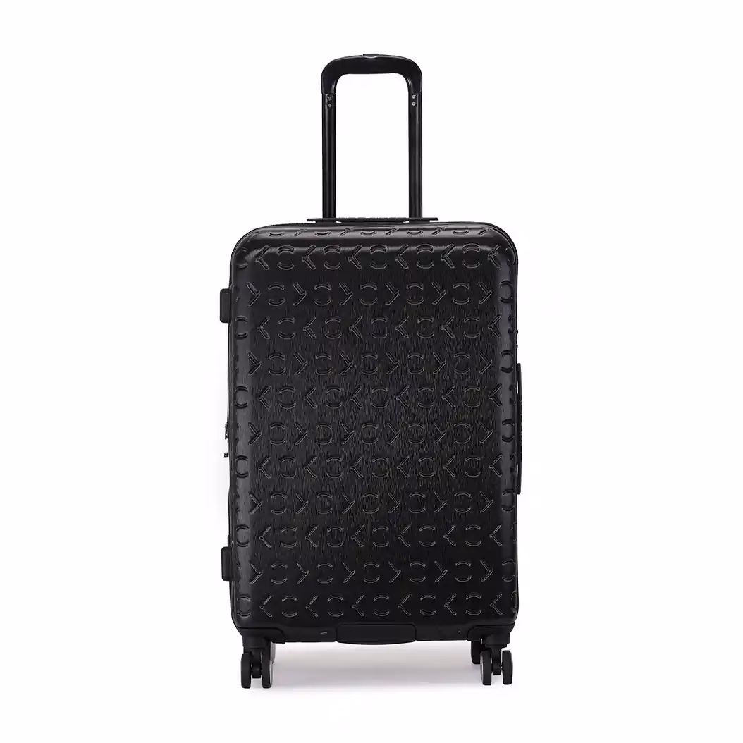 Black (large) Calvin Klein Fly Control Hard Cabin Trolle - Baginnov Calvin Klein Fly Control