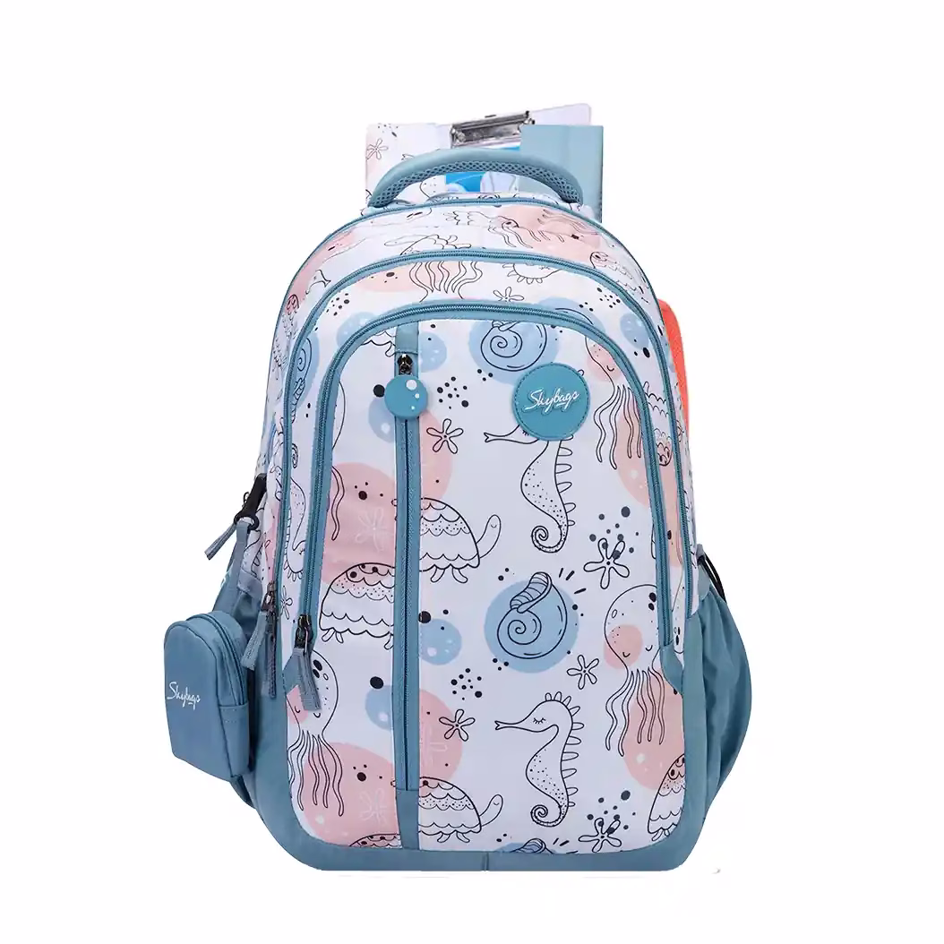 SKYBAGS CHARM School Backpack with 3 Main Compartments - Baginnov SKYBAGS CHARM School Backpack