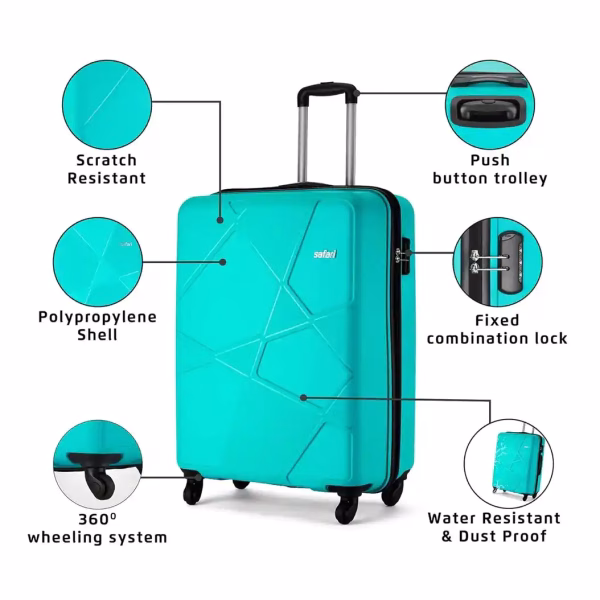 Buy Safari Pentagon Trolley Bag Online