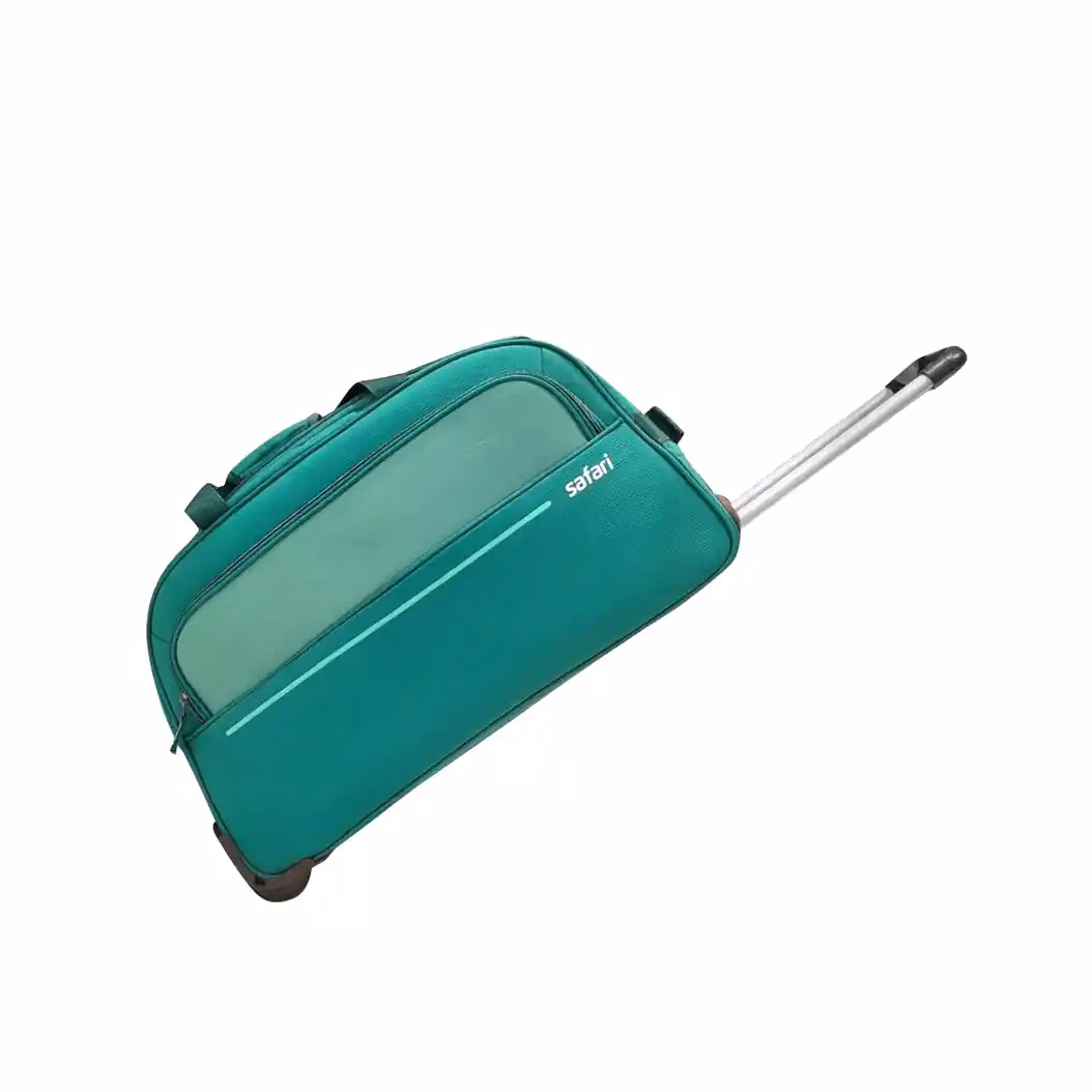 Safari Origin Duffle Trolley Bag with smooth-rolling wheels, telescopic handle, and spacious compartments. - Baginnov Buy Safari Origin Duffle Trolley Bag