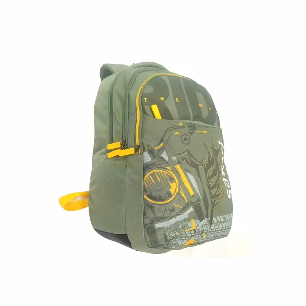 Safari TRIPLEX backpack with laptop sleeve, bottle pocket, and detailed organizer. - Baginnov Safari TRIPLEX Laptop Backpack