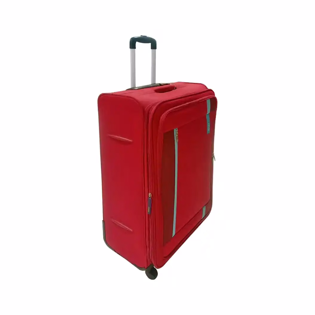 Safari Ultima trolley bag with fixed combination lock, 360-degree wheels, and expander. - Baginnov Buy Safari Ultima Trolley Bag