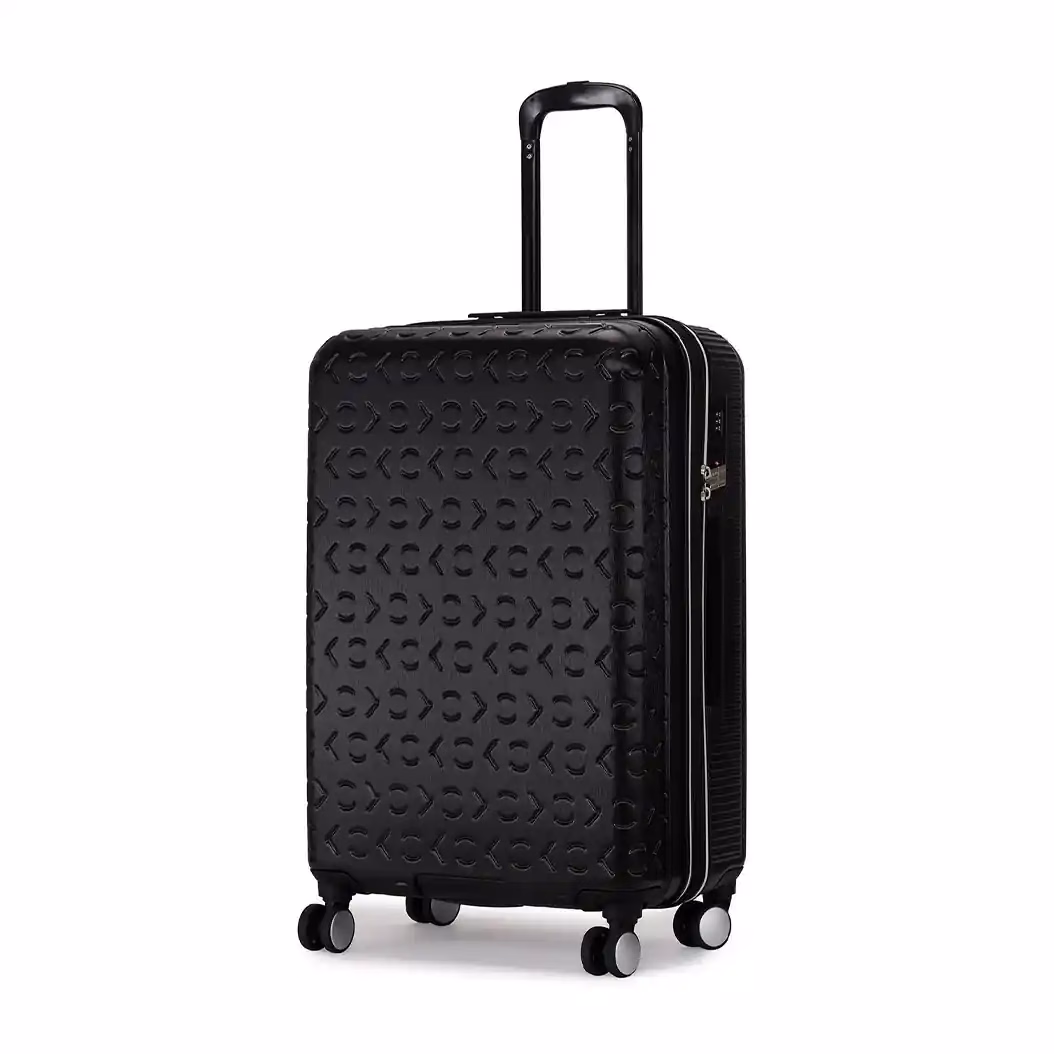 Black (large) Calvin Klein Fly Control Hard Cabin Trolle - Baginnov Calvin Klein Fly Control
