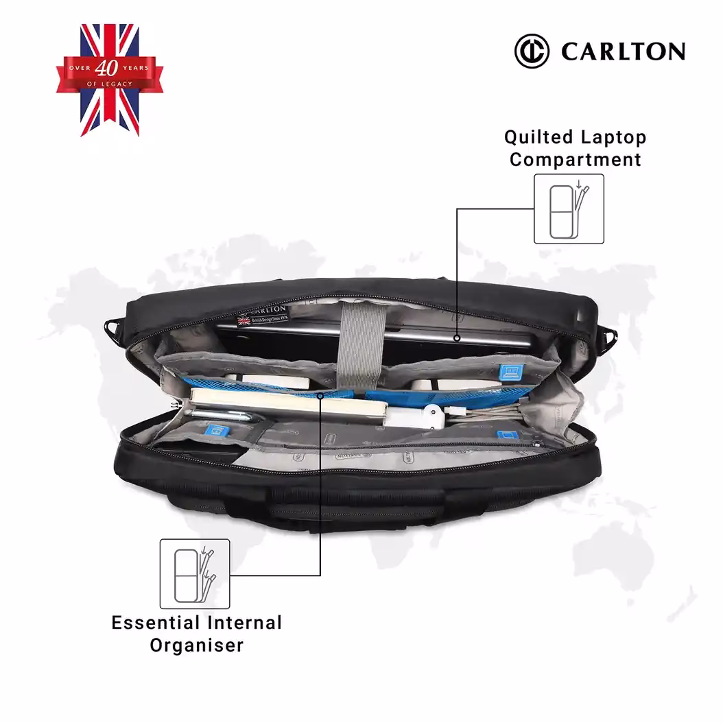 Buy Carlton West End File Bag Online – Durable & Stylish - Baginnov Carlton West End File Bag