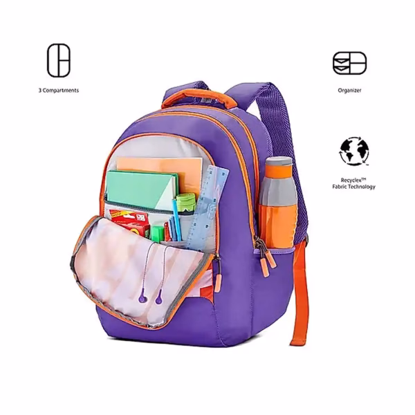 American Tourister QUAD 2.0 Backpacks in Purple