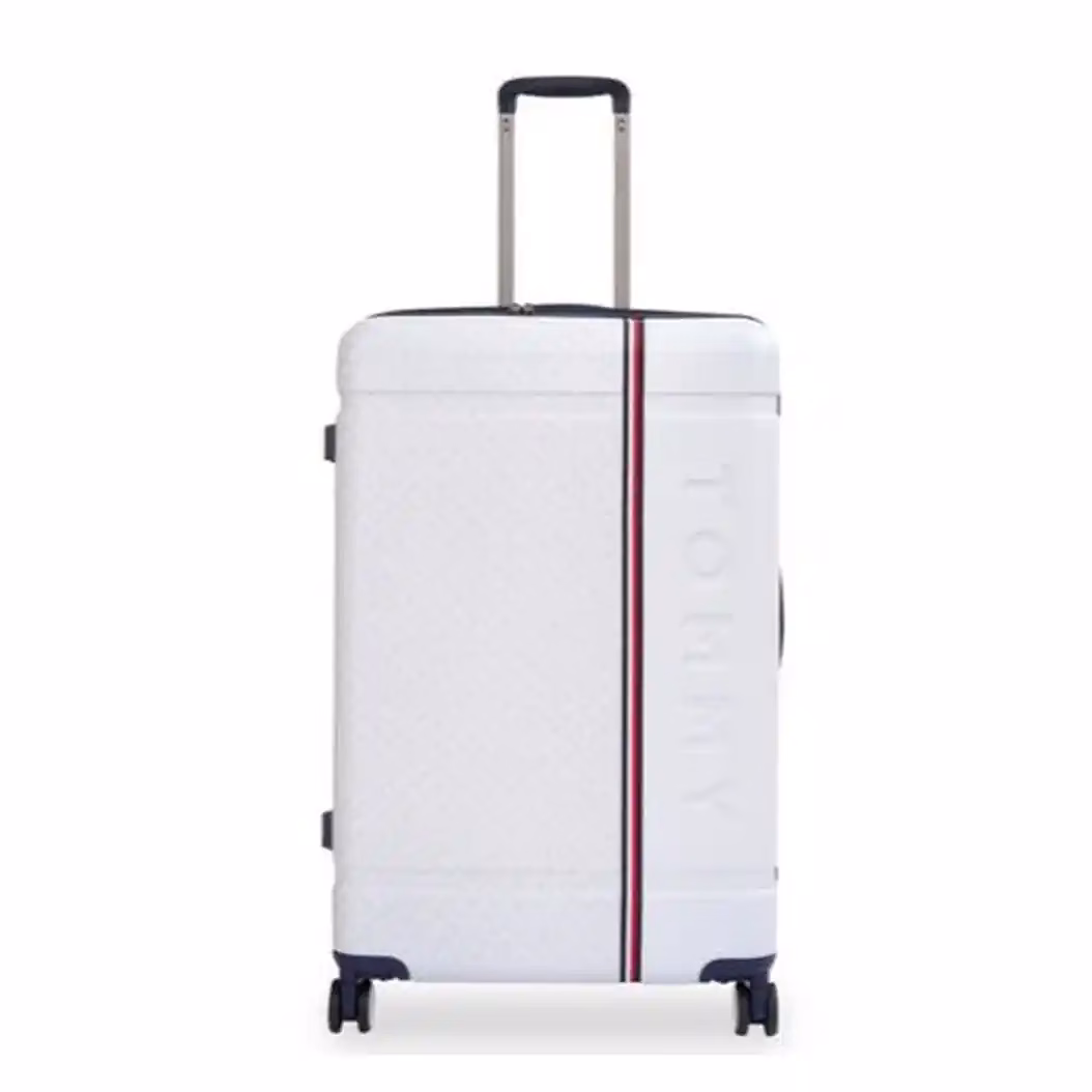 Tommy Hilfiger Millennia hard cabin trolley with a TSA lock and durable ABS construction. - Baginnov Tommy Hilfiger Millennia