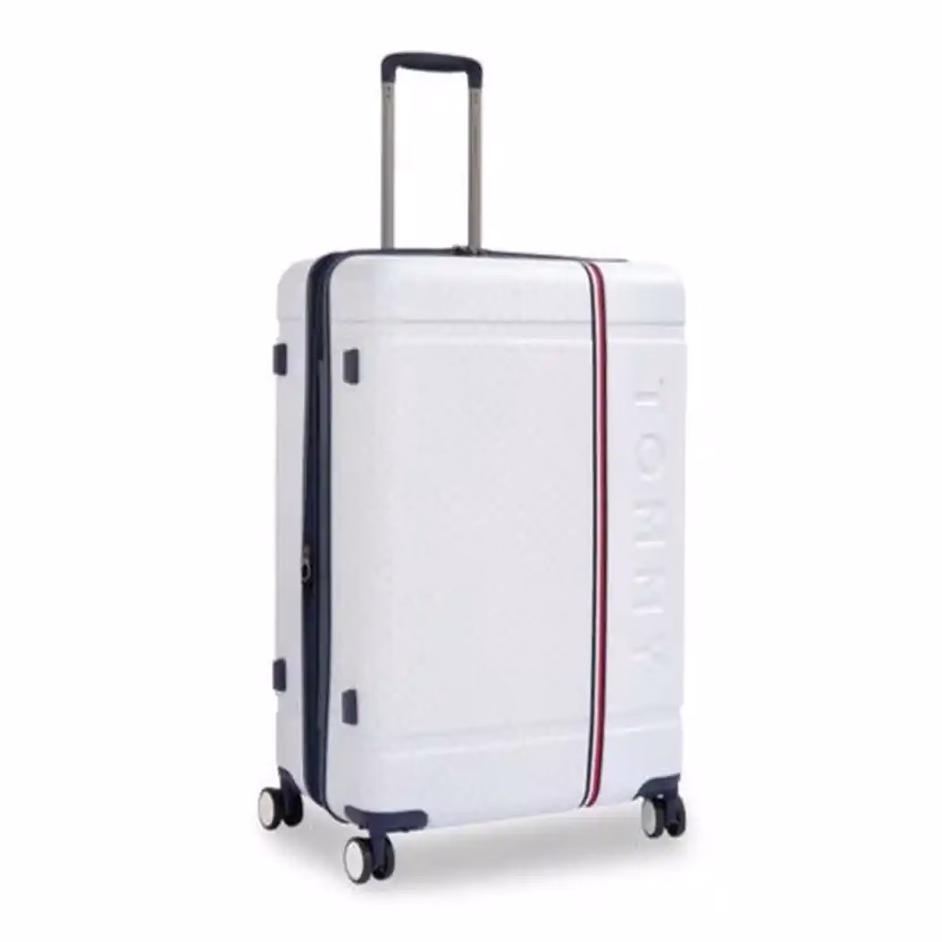 Tommy Hilfiger Millennia hard cabin trolley with a TSA lock and durable ABS construction. - Baginnov Tommy Hilfiger Millennia