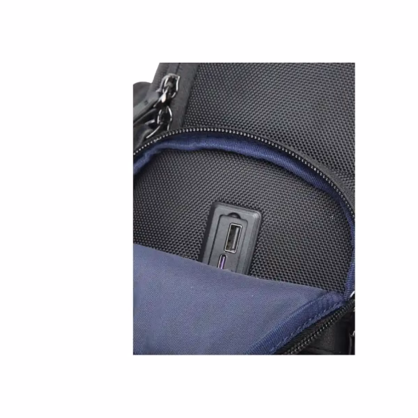 Tommy Hilfiger Nephi Premium Laptop Backpack with USB Charging and Trolley Strap