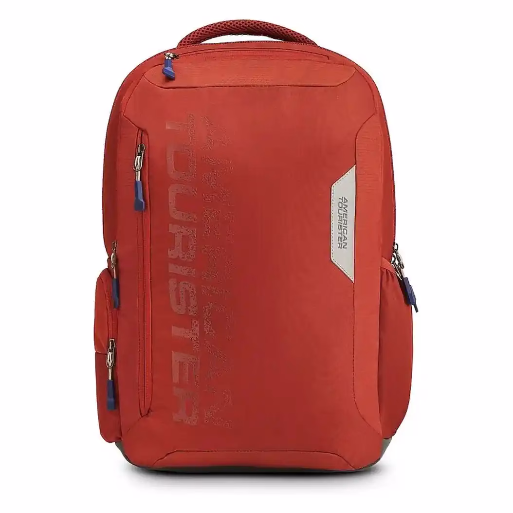 Buy American Tourister BRETT  Backpacks Online – Trendy & Durable Backpacks - Baginnov American Tourister BRETT Backpacks in Red