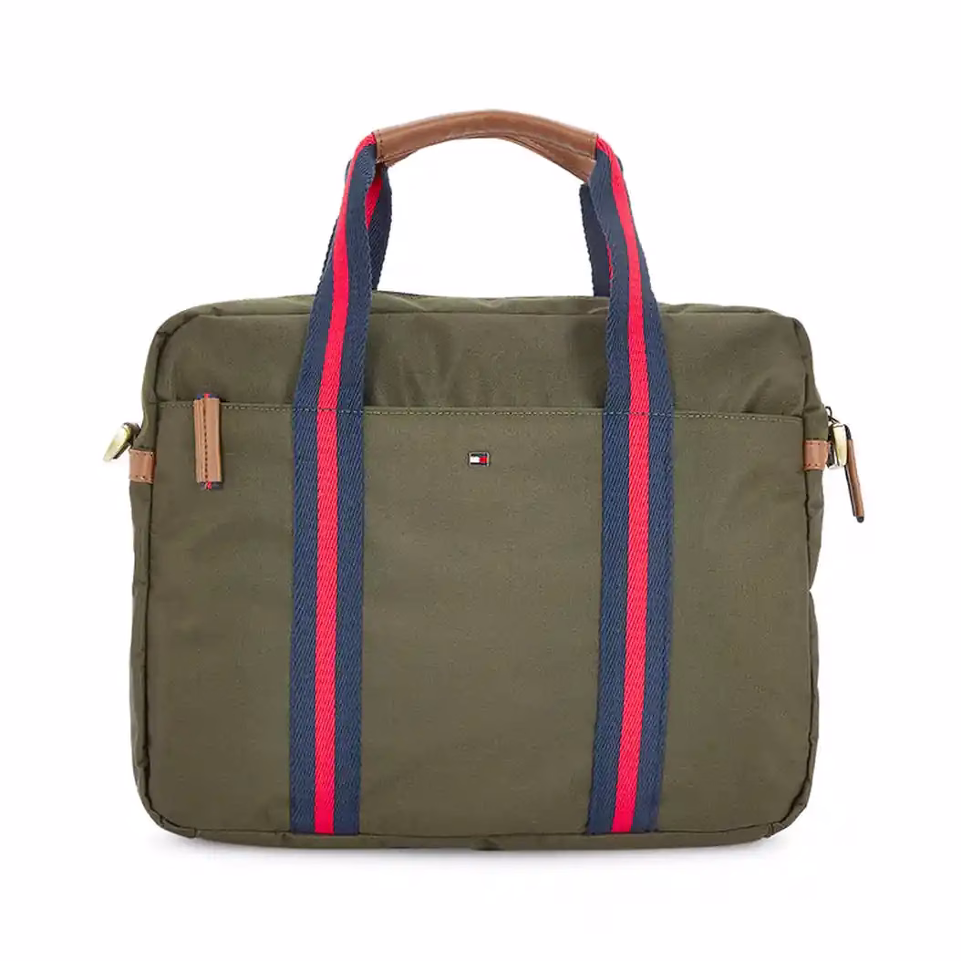 Tommy Hilfiger Franklin professional laptop bag with a crossbody strap, secure zip closure, and spacious compartments. - Baginnov TOMMY HILFIGER Franklin