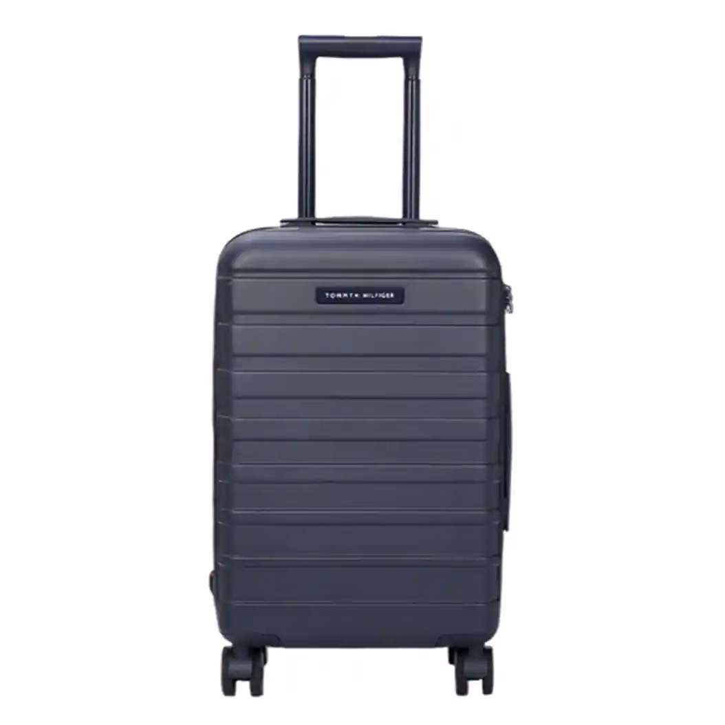 Buy TOMMY HILFIGER Hoover Hard Cabin Trolley – Stylish Black Suitcase with TSA Lock - Baginnov TOMMY HILFIGER Hoover Hard Cabin Trolley