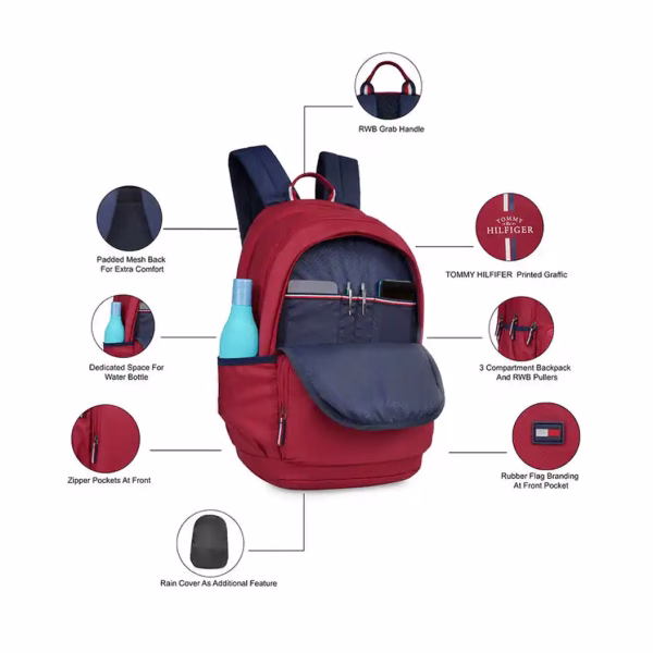 Buy Tommy Hilfiger Addam School Backpack