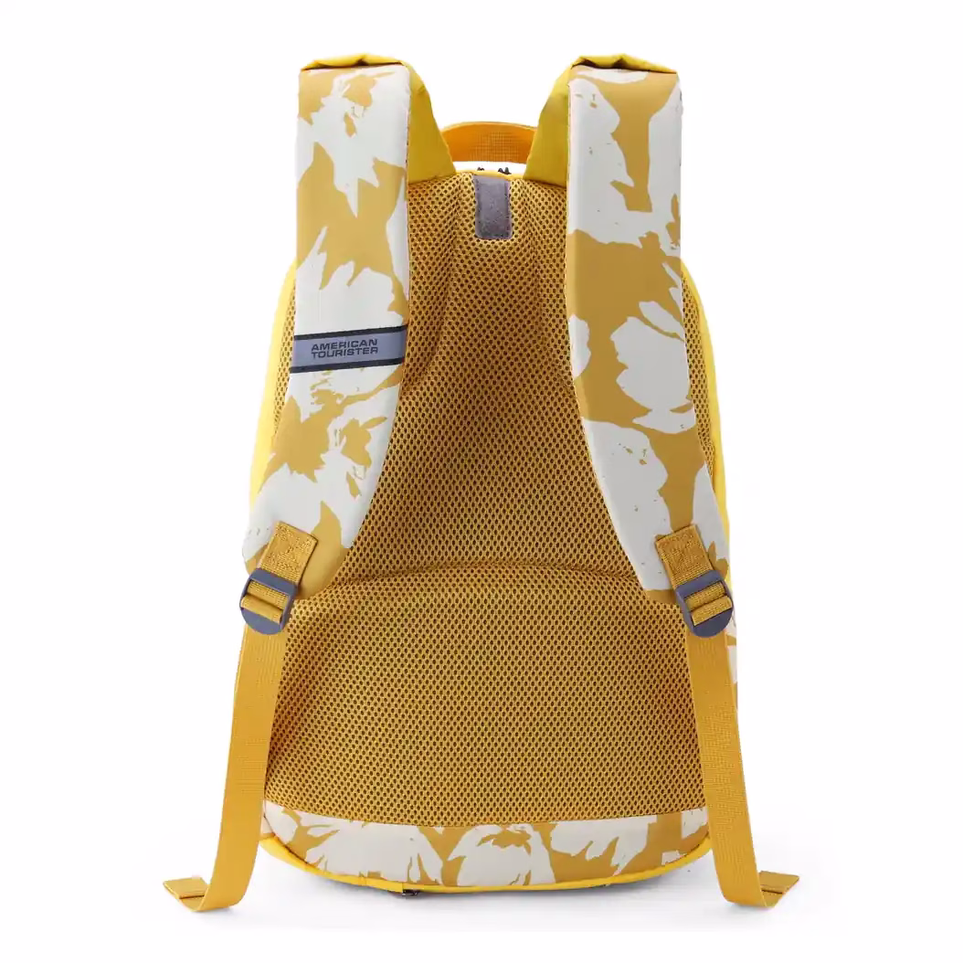 Buy American Tourister ZUMBA 4.0 L Backpacks Online – Trendy & Durable Backpacks - Baginnov American Tourister ZUMBA 4.0 L Backpacks in Mustard