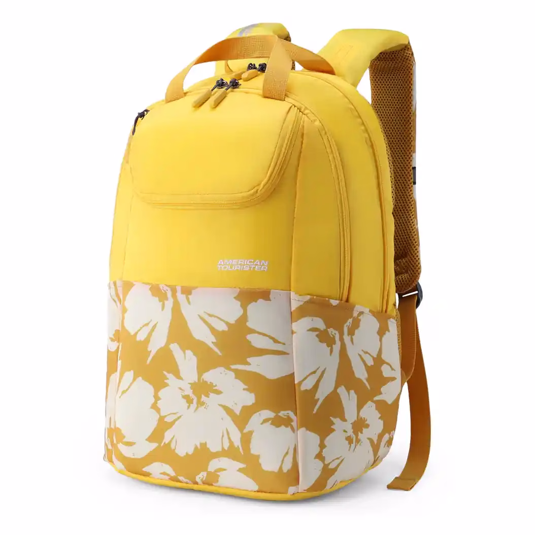 Buy American Tourister ZUMBA 4.0 L Backpacks Online – Trendy & Durable Backpacks - Baginnov American Tourister ZUMBA 4.0 L Backpacks in Mustard
