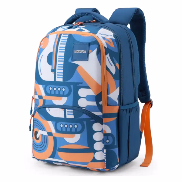 American Tourister QUAD 4.0 XXL BP 01 Backpacks in Teal/Org