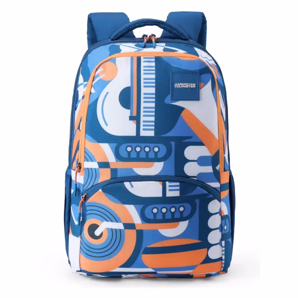 American Tourister QUAD 4.0 XXL BP 01 Backpacks in Teal/Org