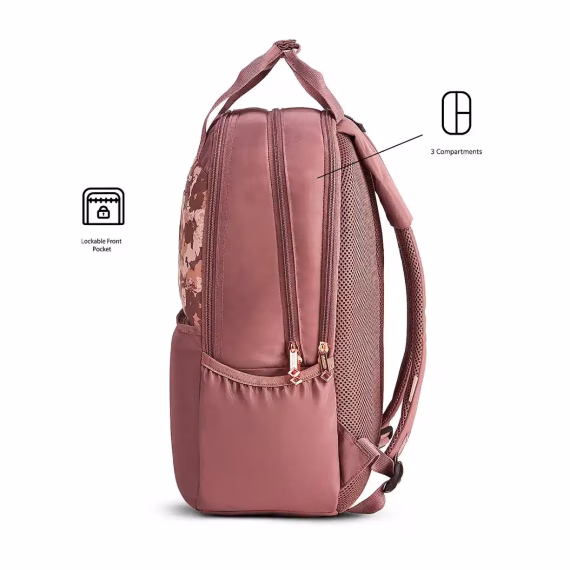American Tourister Pixie Backpacks in Pink
