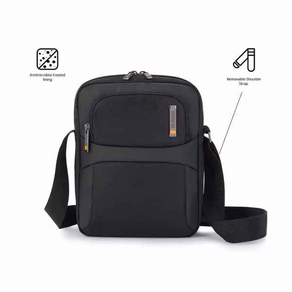 American Tourister SEGNO Sling Bag in Black