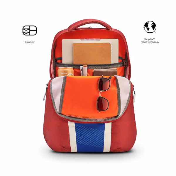 American Tourister HERD 2.0 Backpacks in Red/Blue