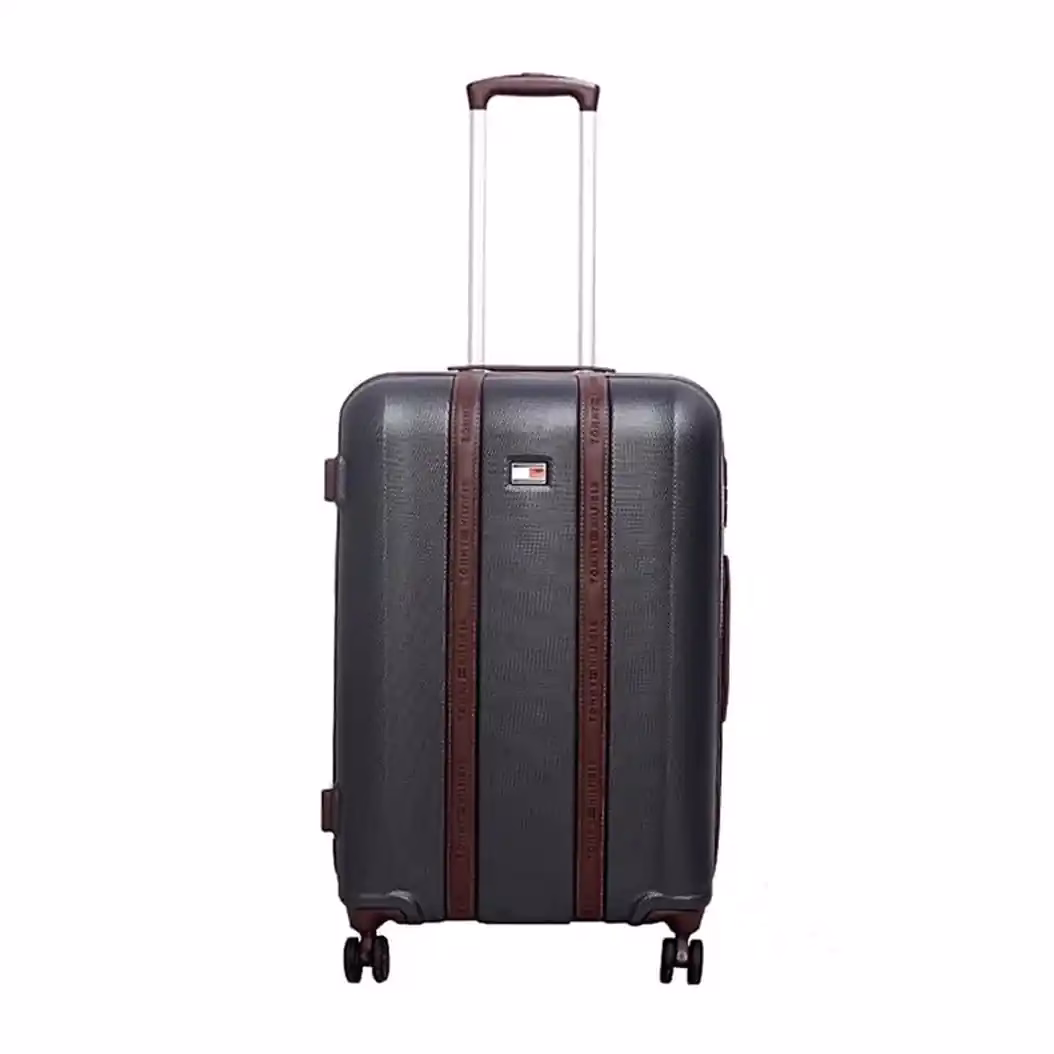 Buy Grey Graphite Hard Trolley (Large 78.5 cm) Online by Tommy Hilfiger Graphite - Baginnov tommy hilfiger graphite