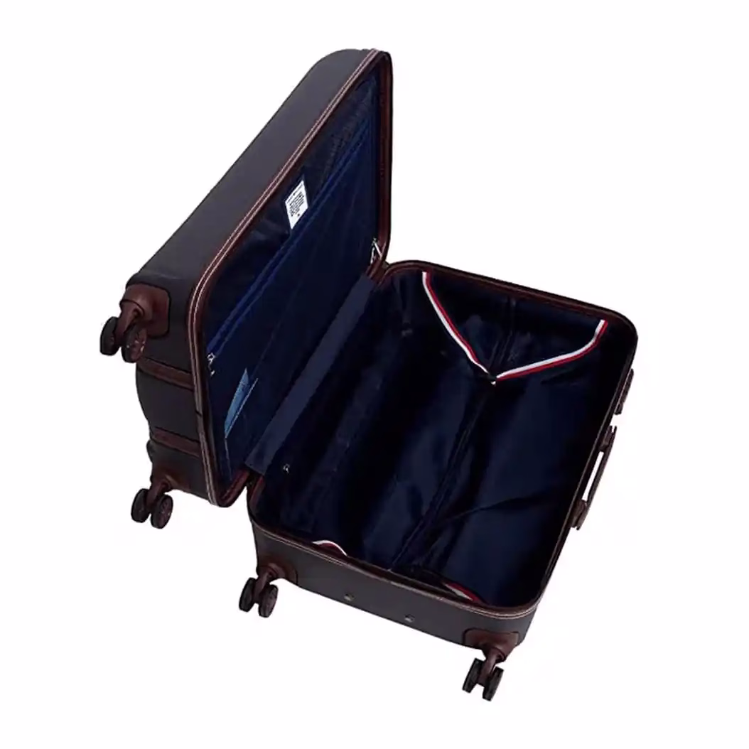 Buy Grey Graphite Hard Trolley (Large 78.5 cm) Online by Tommy Hilfiger Graphite - Baginnov tommy hilfiger graphite