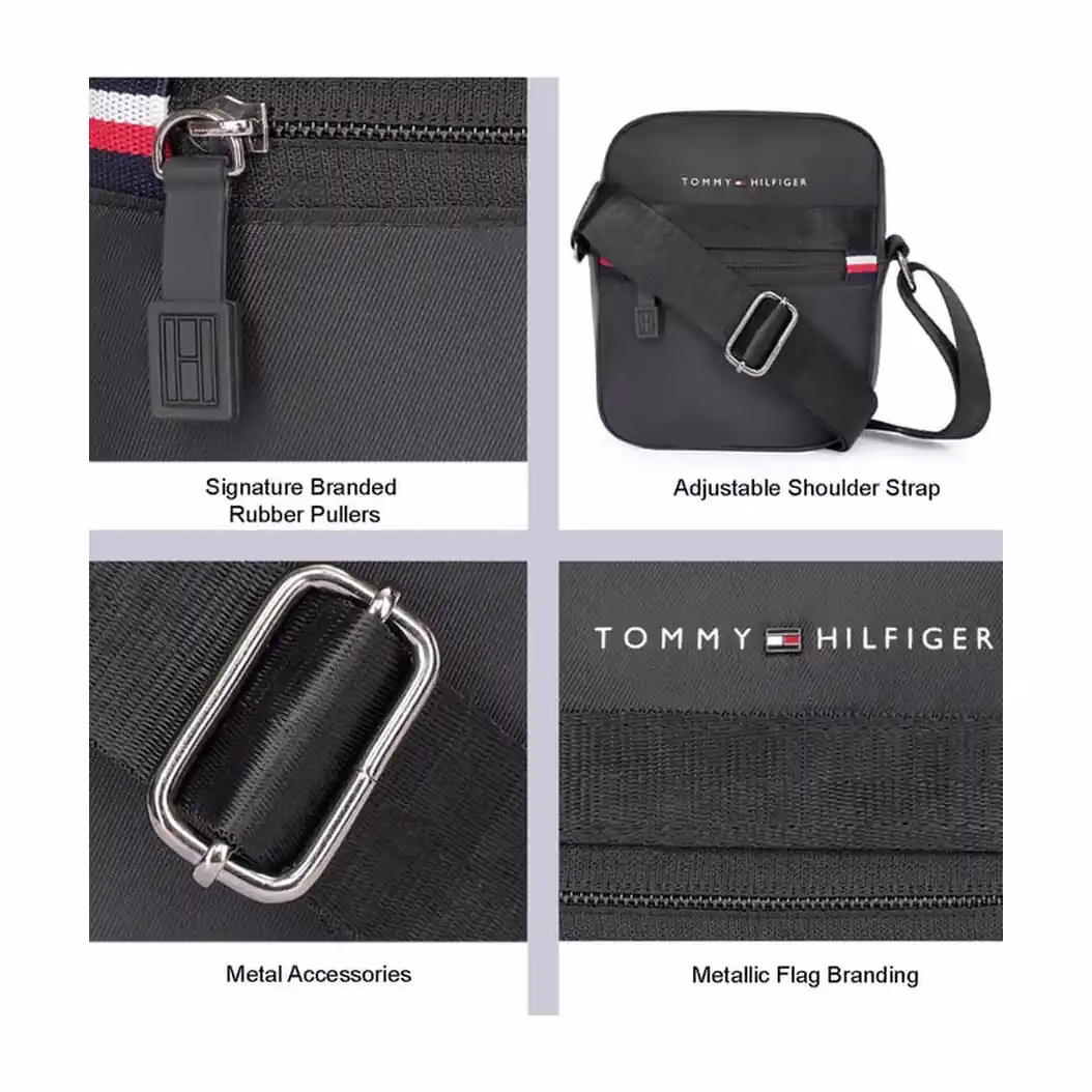 Buy TOMMY HILFIGER Unisex Sunbury Cross Body – Sleek & Compact Everyday Bag - Baginnov TOMMY HILFIGER Unisex Sunbury Cross Body Bag