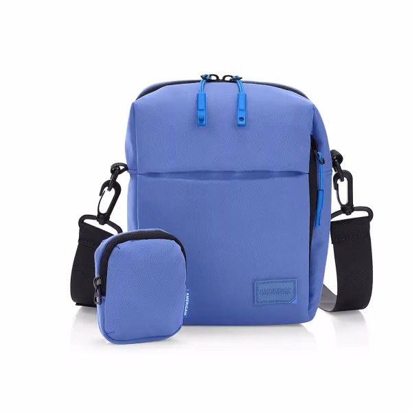 American Tourister ORBIT RIGEL Sling Bag in Light Blue